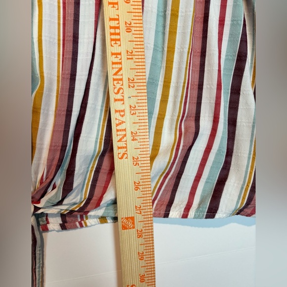 Lane Bryant Multicolor Striped Tank Top - Picture 9 of 10